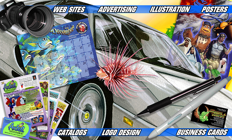 Web Sites, Advertising, Illustration, Posters, Catalogs, Logos, Business Cards